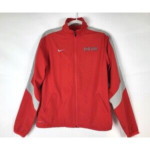 Nike Ohio State Buckeyes Storm Fit Jacket Womens Medium Lightweight